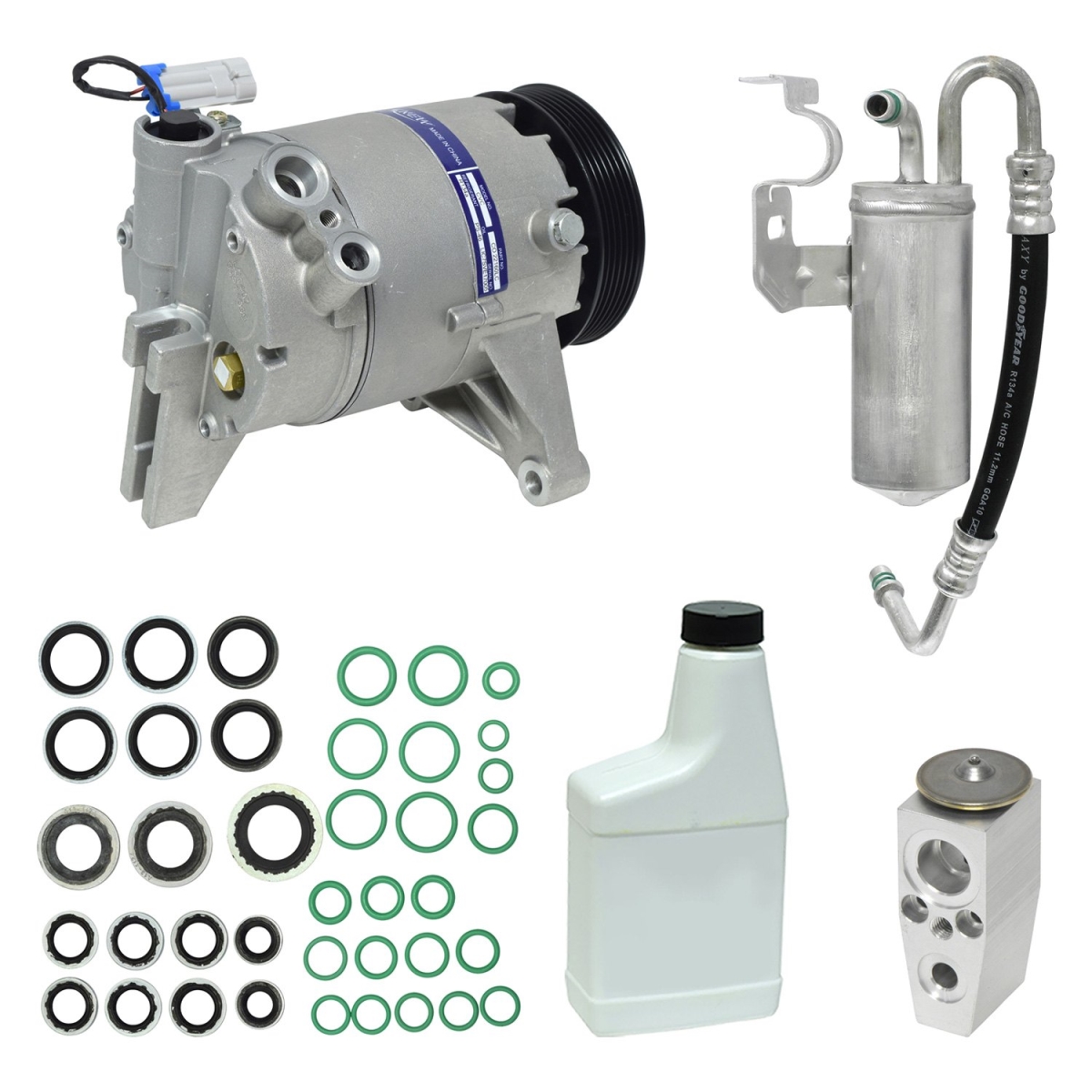 KT1343 Air Conditioners Compressor & Component Kit for 2010 Buick Allure