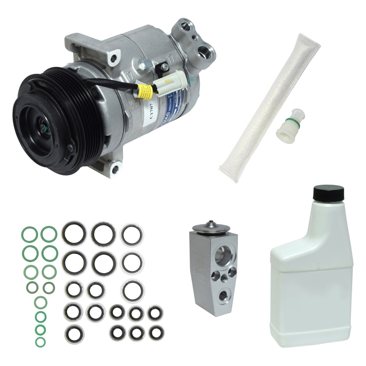 KT1330 Air Conditioners Compressor & Component Kit for 2012-2015 Chevrolet Camaro