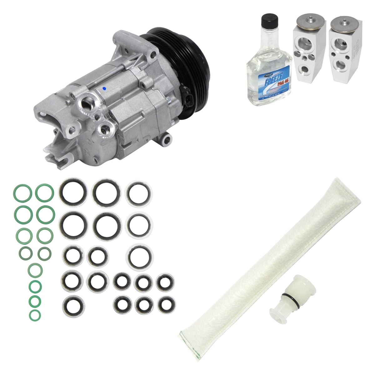KT1332 Air Conditioners Compressor & Component Kit for 2012-2015 Chevrolet Camaro