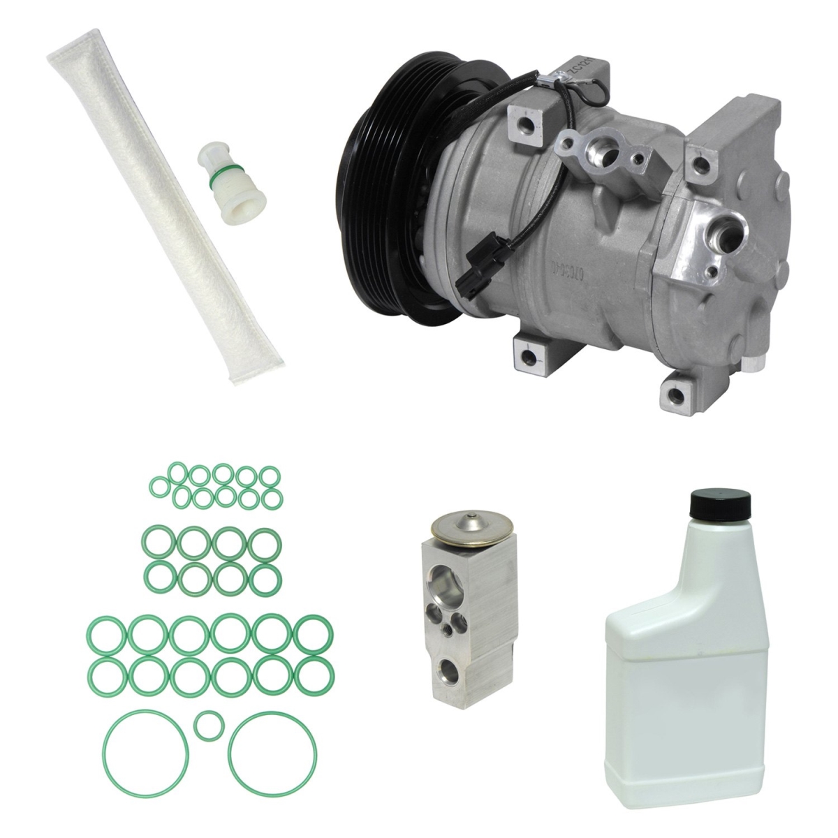 KT1298 Air Conditioners Compressor & Component Kit for 2010-2013 Acura Zdx Base