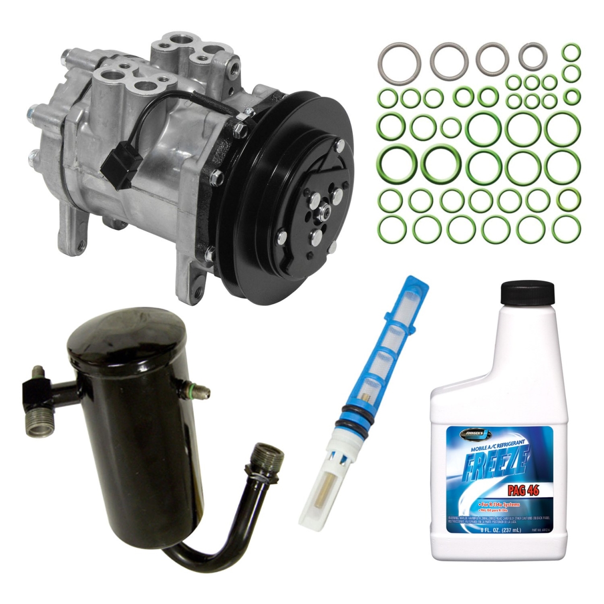 KT4563 Air Conditioners Compressor & Component Kit for 1982-1982 Ford Bronco