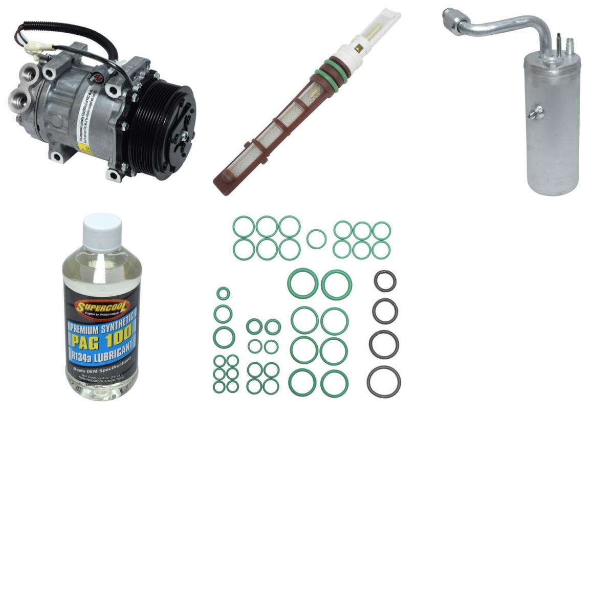 KT4283 Compressor & Component Kit for 2001-2002 Ford F550 Super Duty