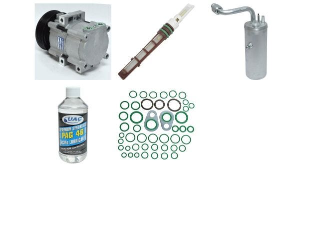 KT4154 A&C Compressor & Component Kit for 1999-2000 Ford F-550 Super Duty