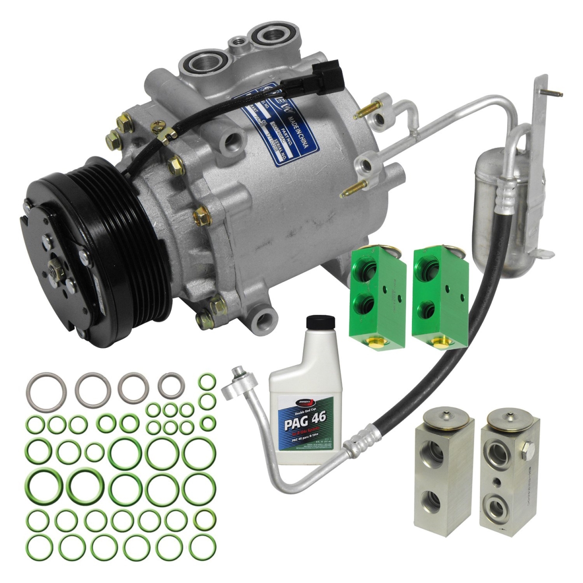 KT3962 Air Conditioners Compressor & Component Kit for 2003-2004 Lincoln Navigator Base