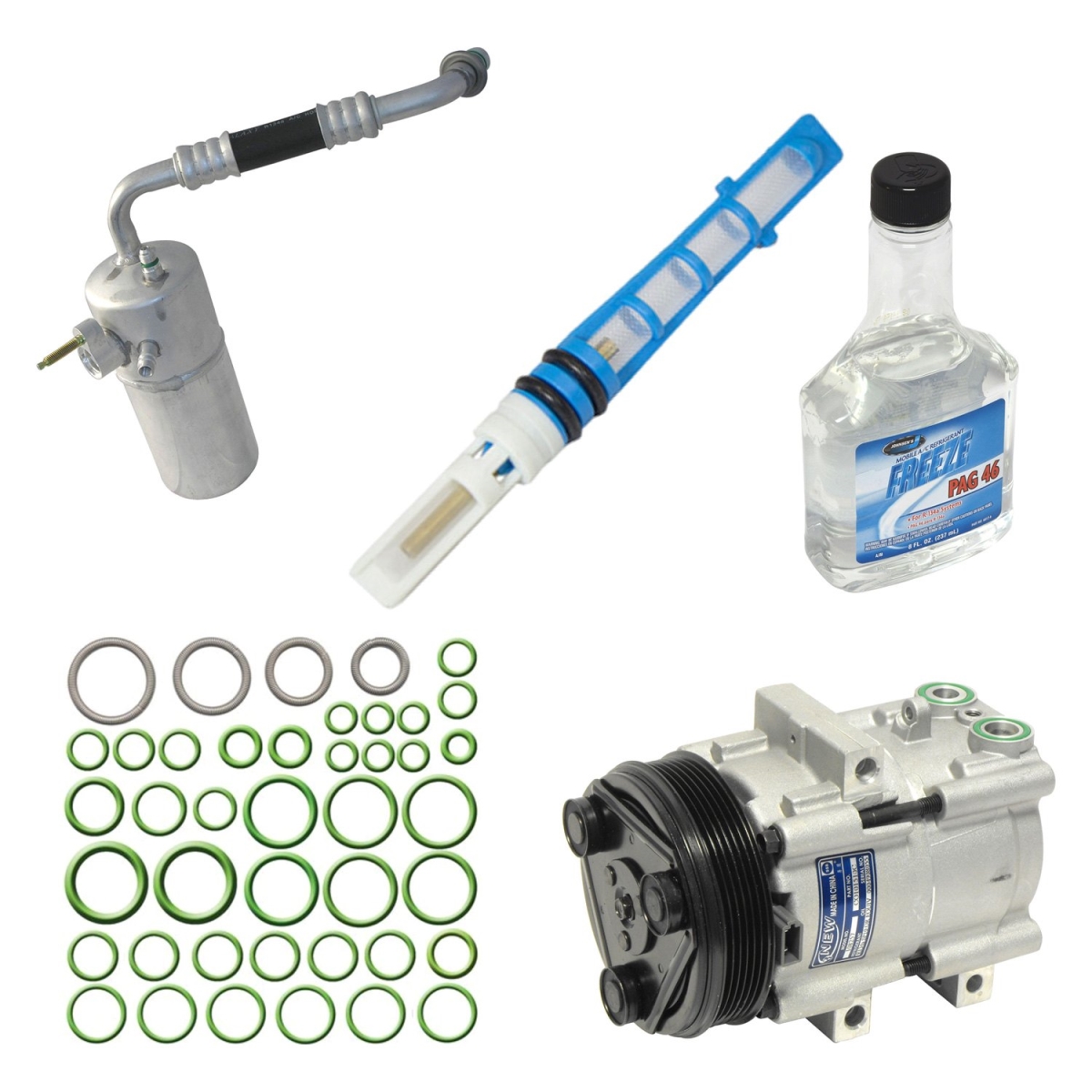 KT1579 Air Conditioners Compressor & Component Kit for 1998 Ford F-150
