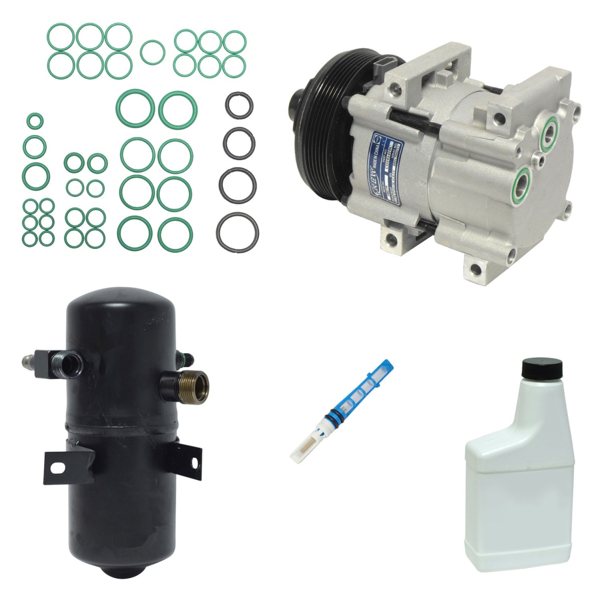 KT1505 Air Conditioners Compressor & Component Kit for 1996 Ford F-250