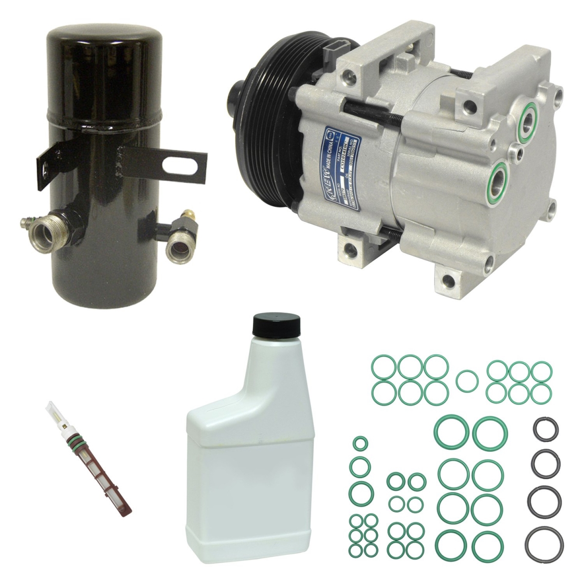 KT1493 Air Conditioners Compressor & Component Kit for 1996 Ford Bronco