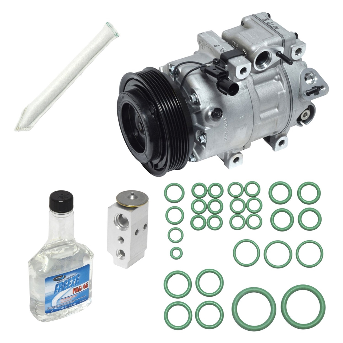 KT1355 Air Conditioners Compressor & Component Kit for 2011 Kia Sorento