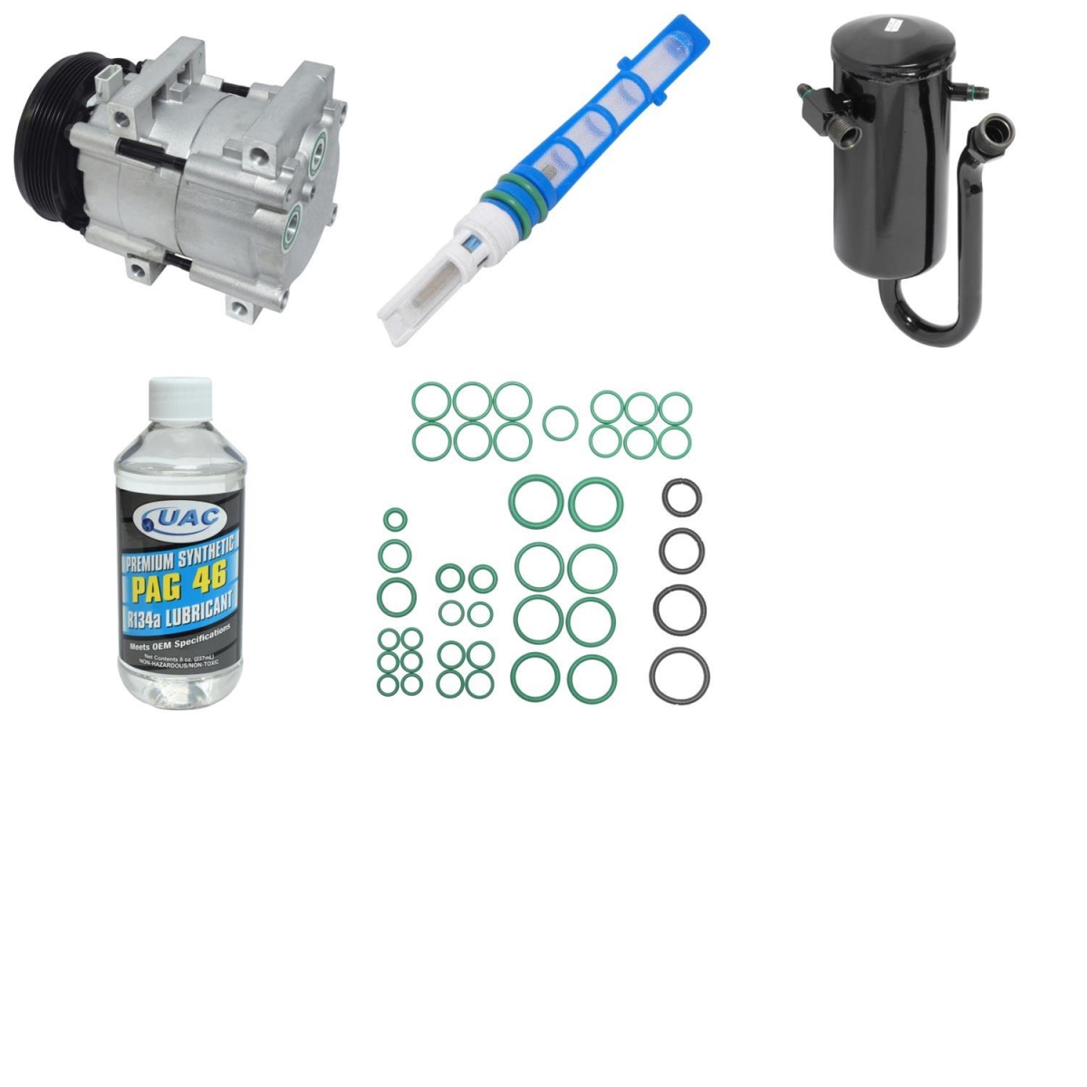 KT1323 Compressor & Component Kit for 1989 Ford F350