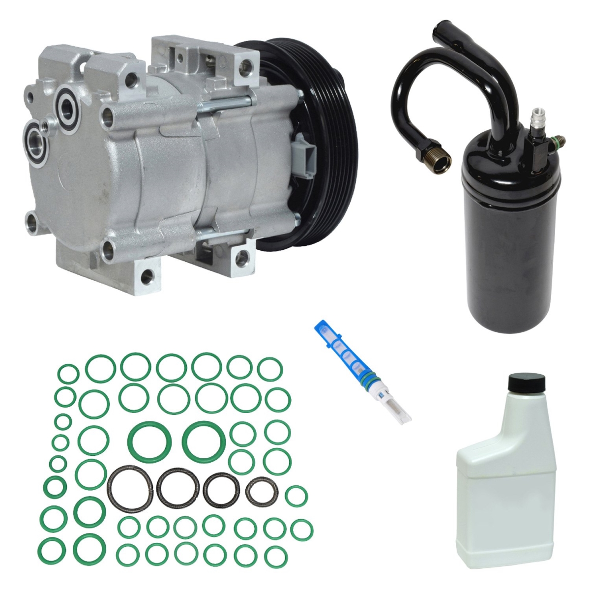 KT1387 Air Conditioners Compressor & Component Kit for 1995-1997 Ford Ranger