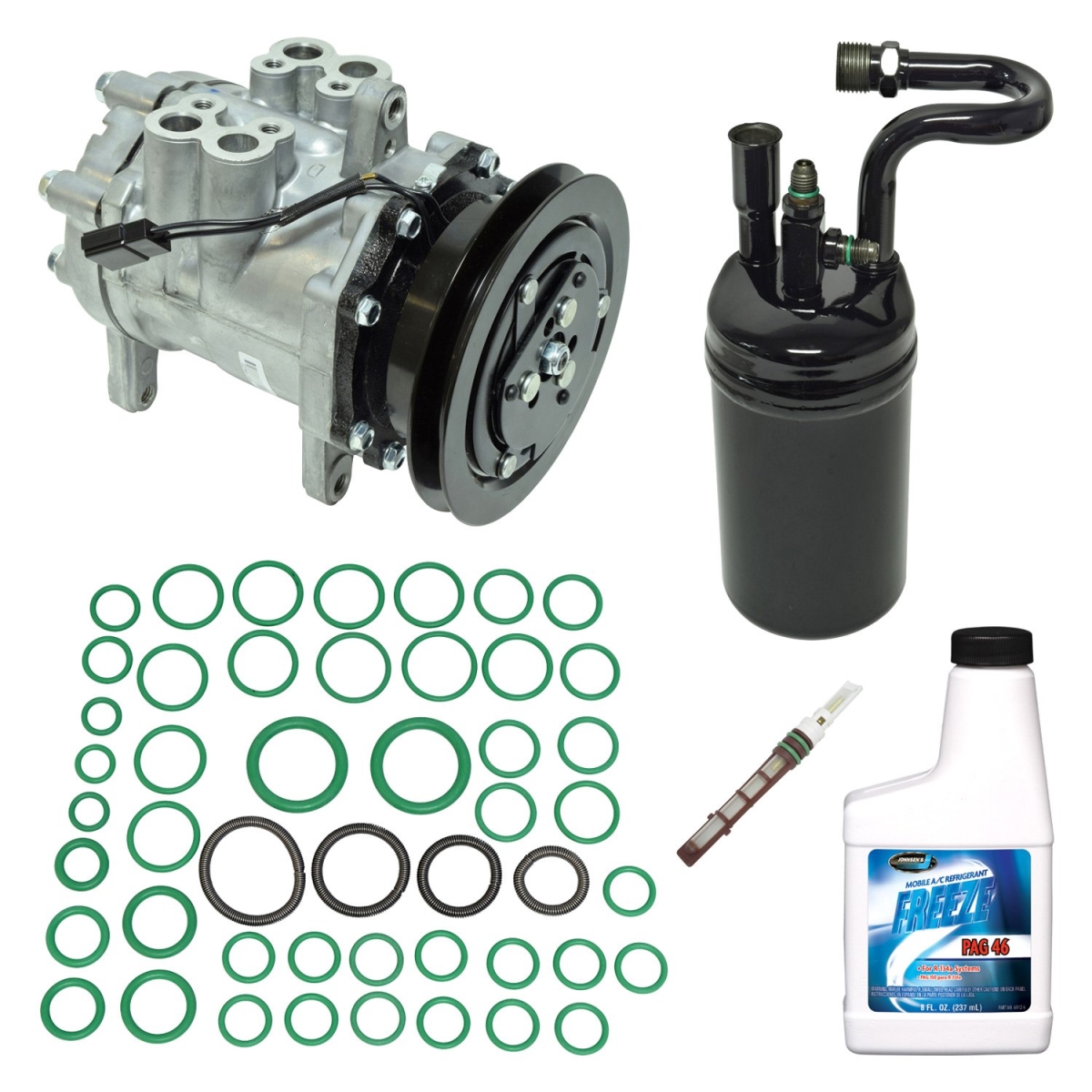 KT4573 Air Conditioners Compressor & Component Kit for 1991-1992 Ford Ranger