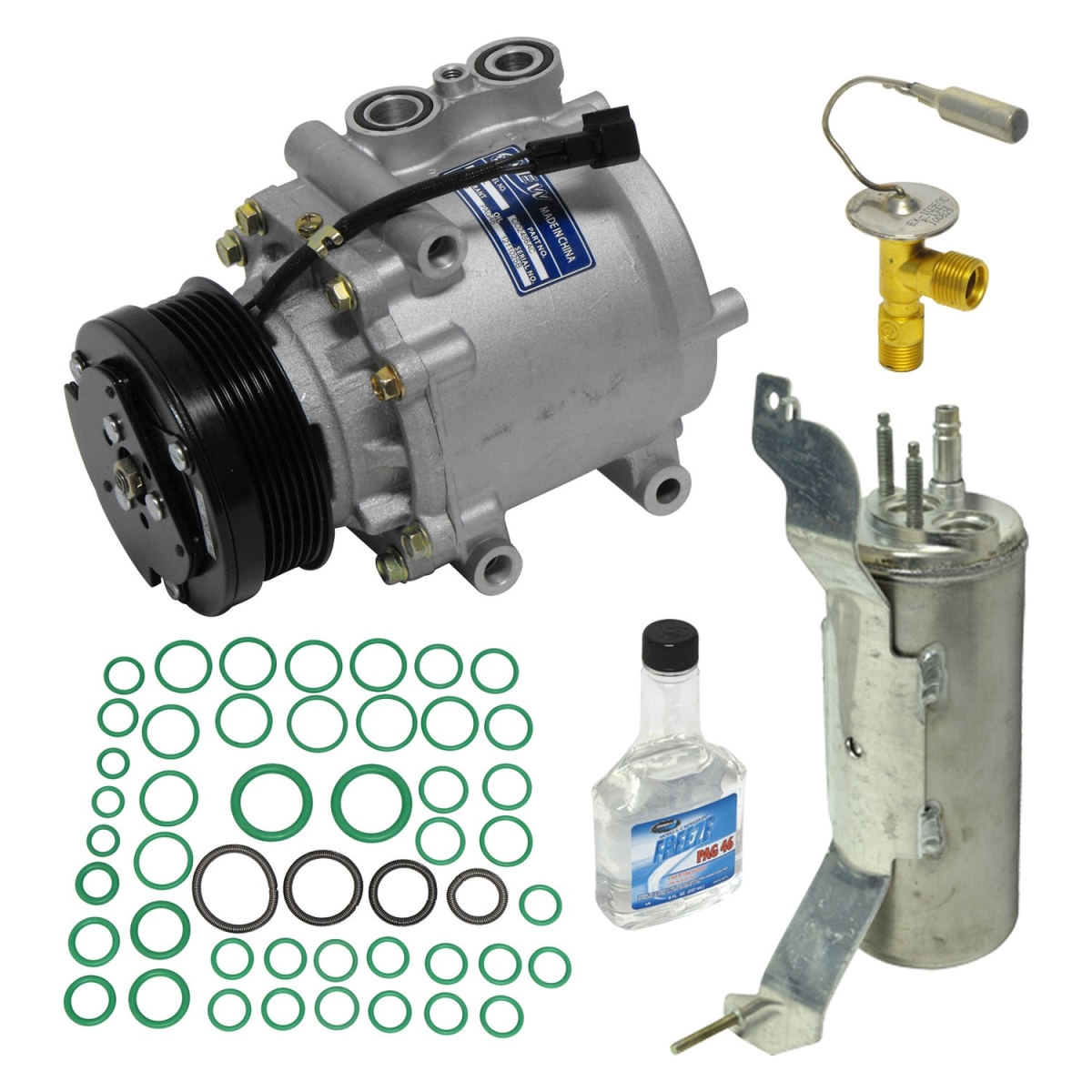 KT3961 Air Conditioners Compressor & Component Kit for 2002-2005 Ford Explorer