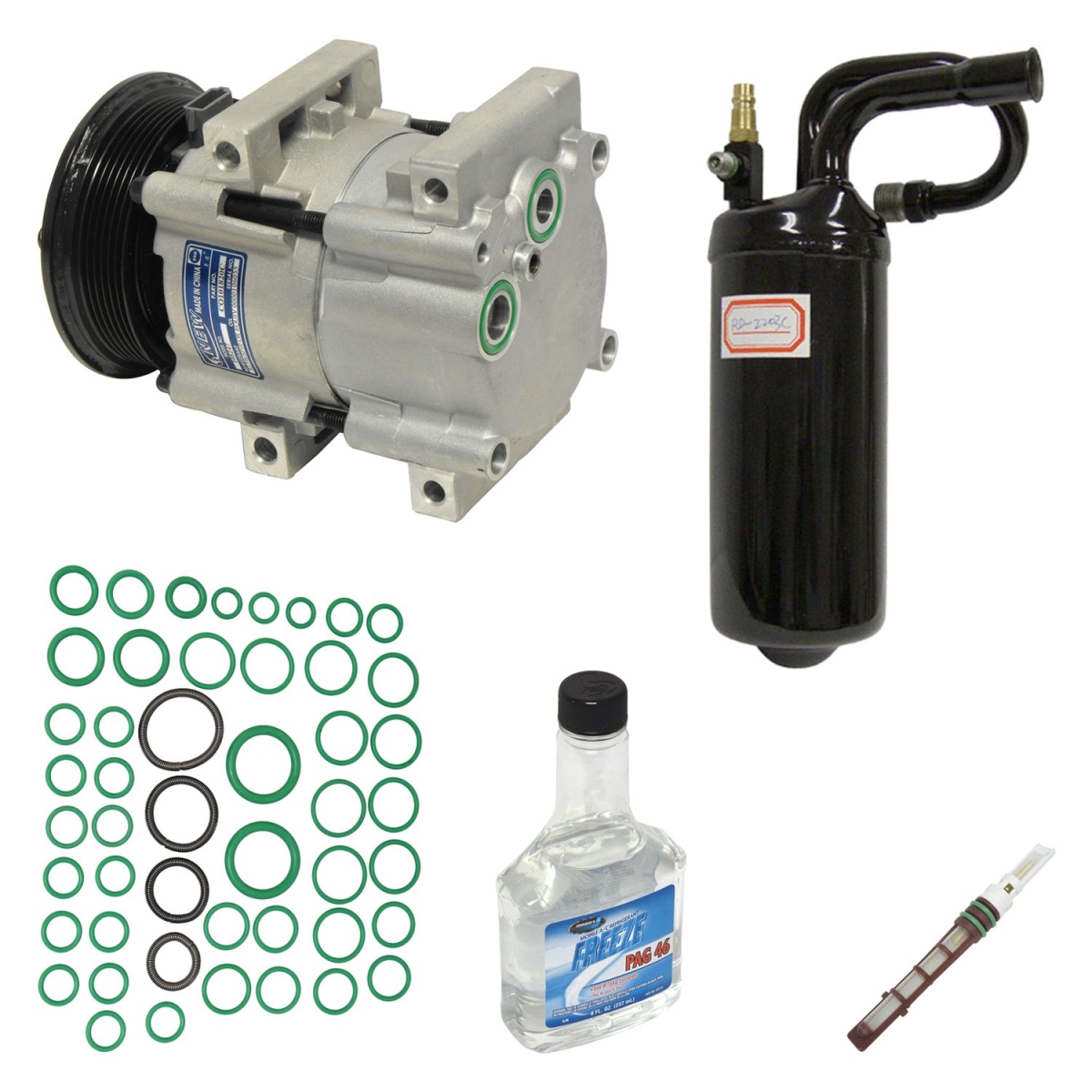KT1646 Air Conditioners Compressor & Component Kit for 1996 Ford Explorer
