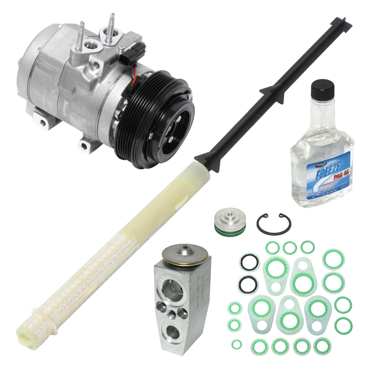 KT1451 Air Conditioners Compressor & Component Kit for 2011-2015 Ford F-250 Super Duty
