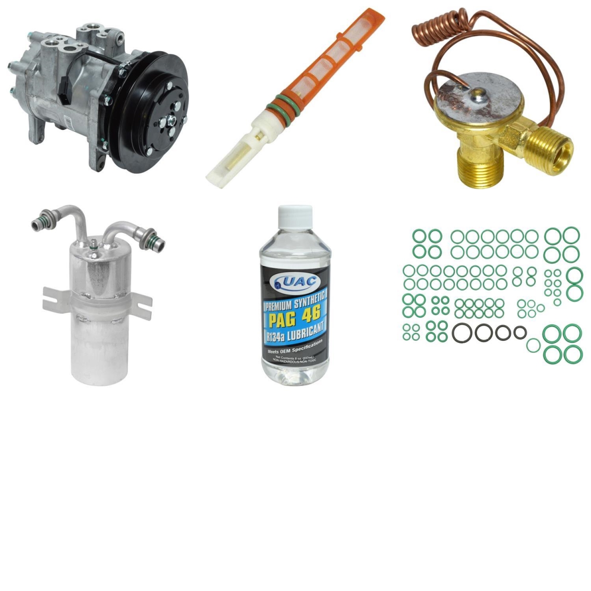 KT4566 Compressor & Component Kit for 1988-1991 Ford E350 Econoline Club Wagon