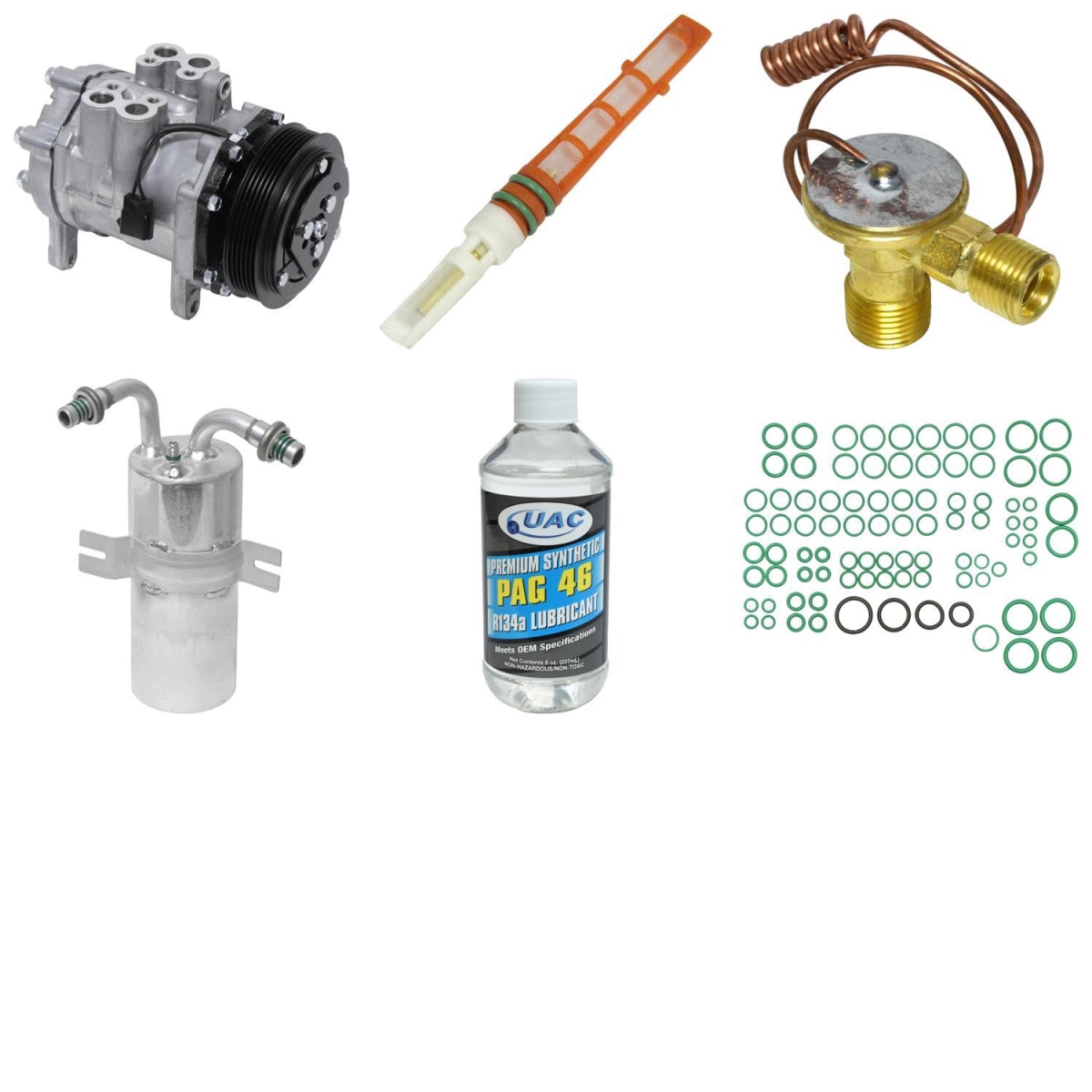 KT4519 Compressor & Component Kit for 1988 Ford E150 Econoline Club Wagon