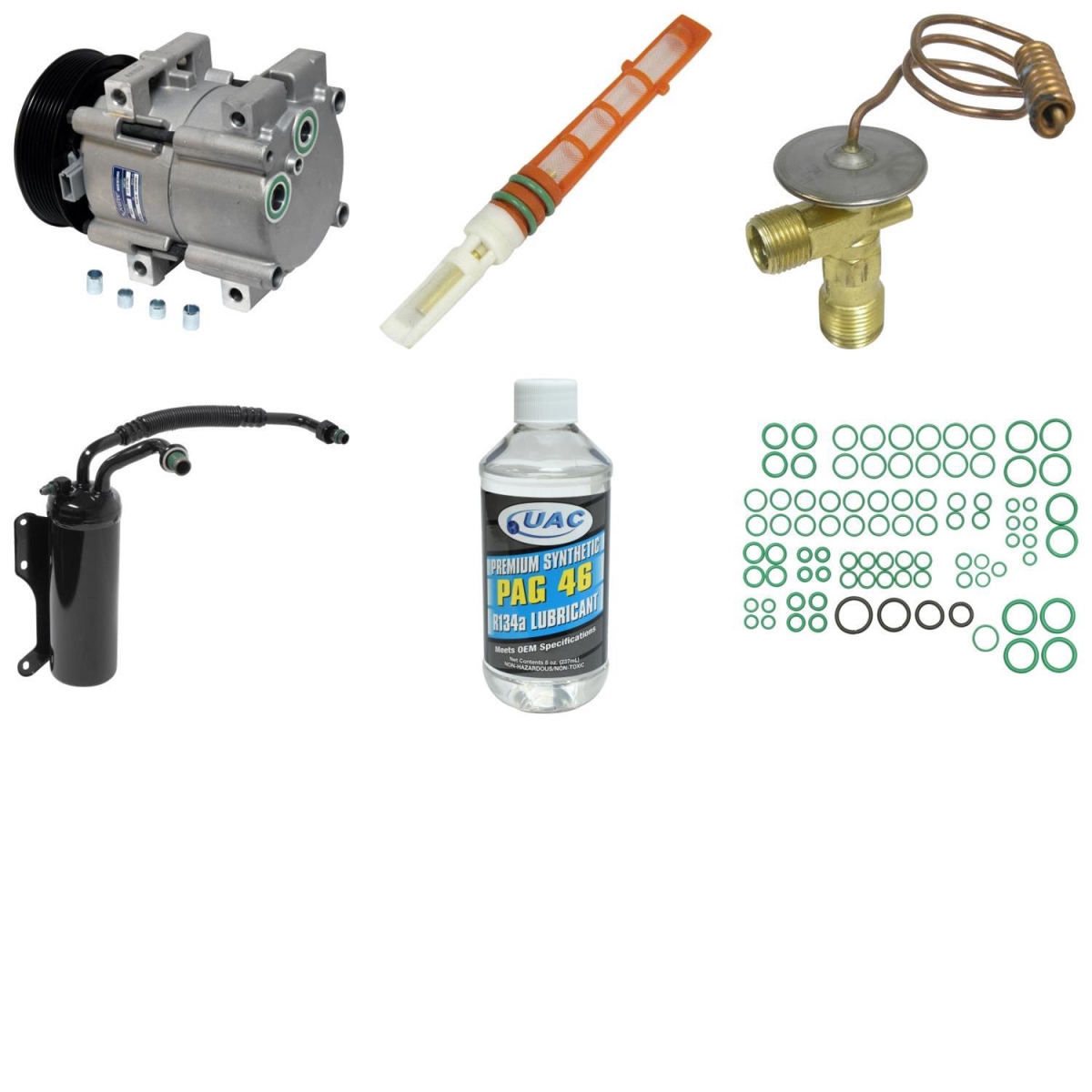KT4145 Compressor & Component Kit for 1997 Ford E350 Econoline Club Wagon