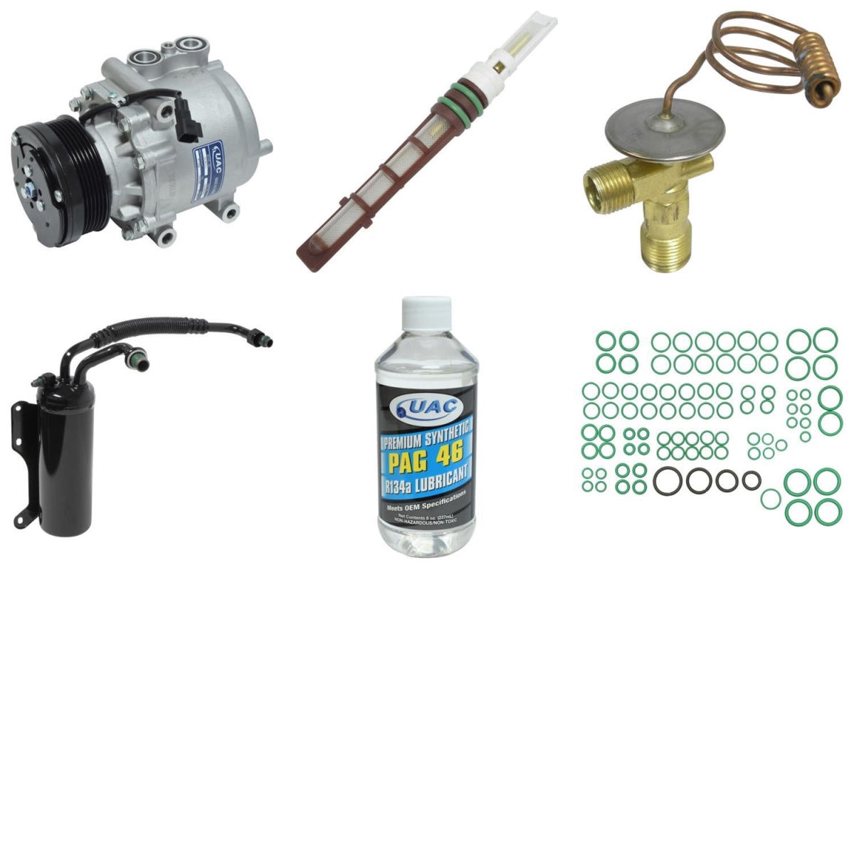 KT3970 Compressor & Component Kit for 2001 Ford E150 Econoline