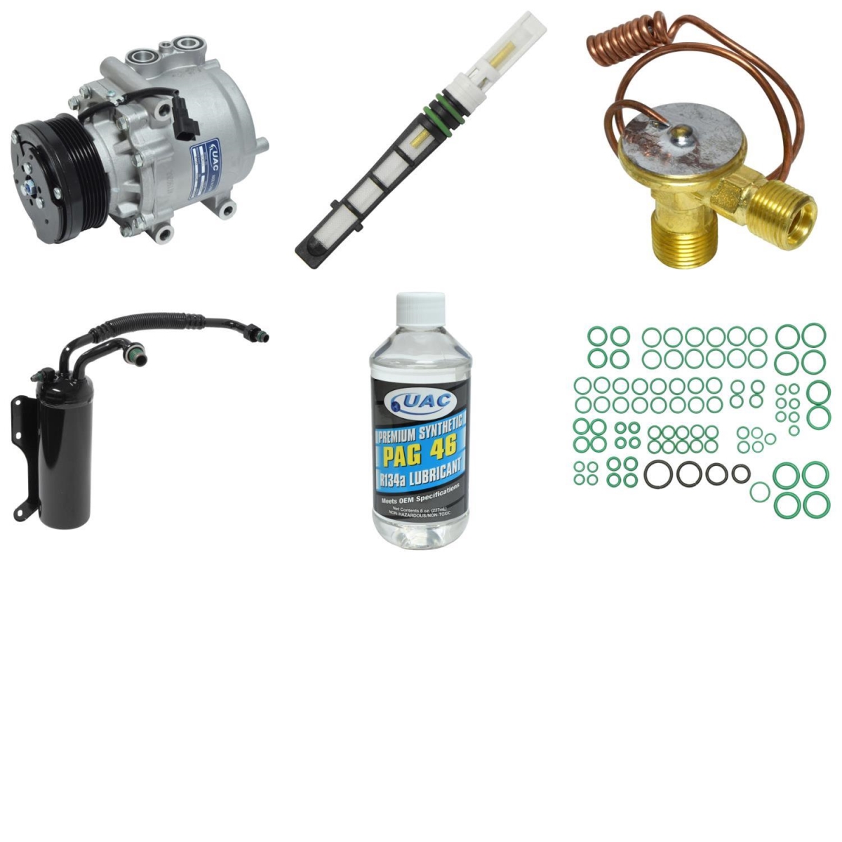 KT3945 Compressor & Component Kit for 2002 Ford E550 Econoline Super Duty