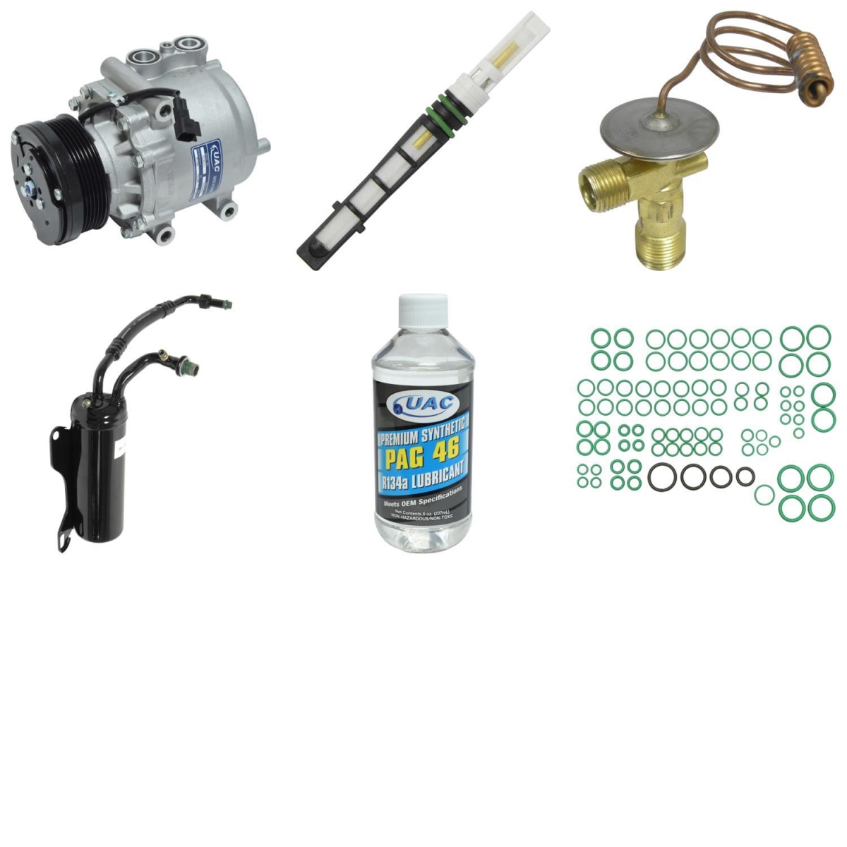 KT3950 Compressor & Component Kit for 2007 Ford E150