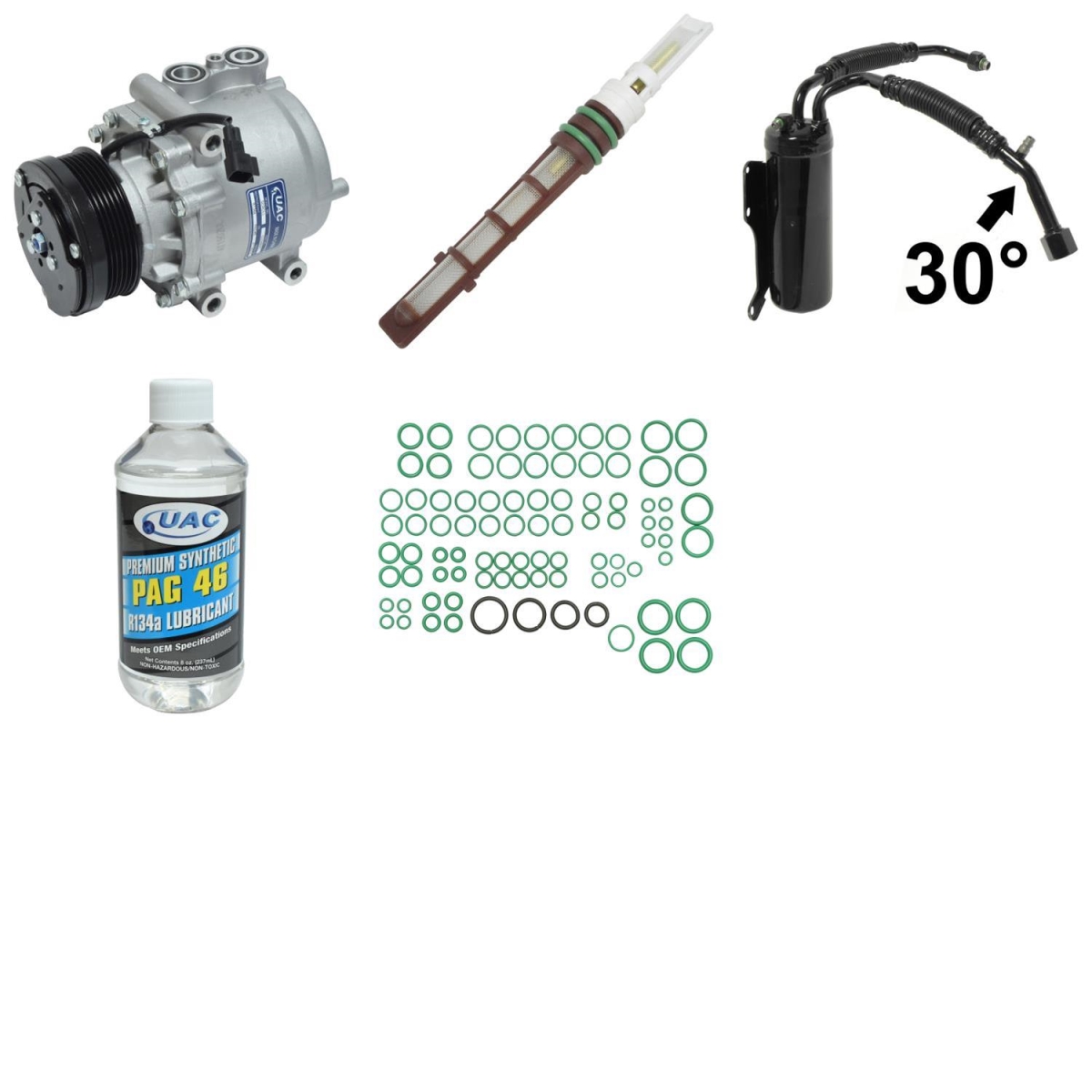 KT3936 Compressor & Component Kit for 2001 Ford E150 Econoline Club Wagon