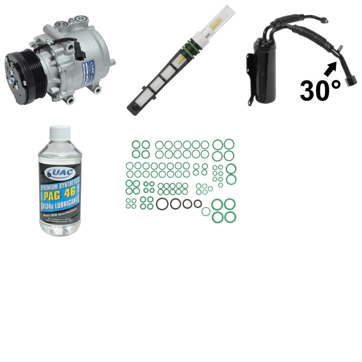 KT3941 Compressor & Component Kit for 2002-2006 Ford E350 Super Duty