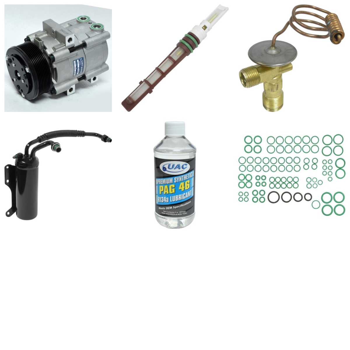 KT1556 Compressor & Component Kit for 1997-1998 Ford Econoline Super Duty