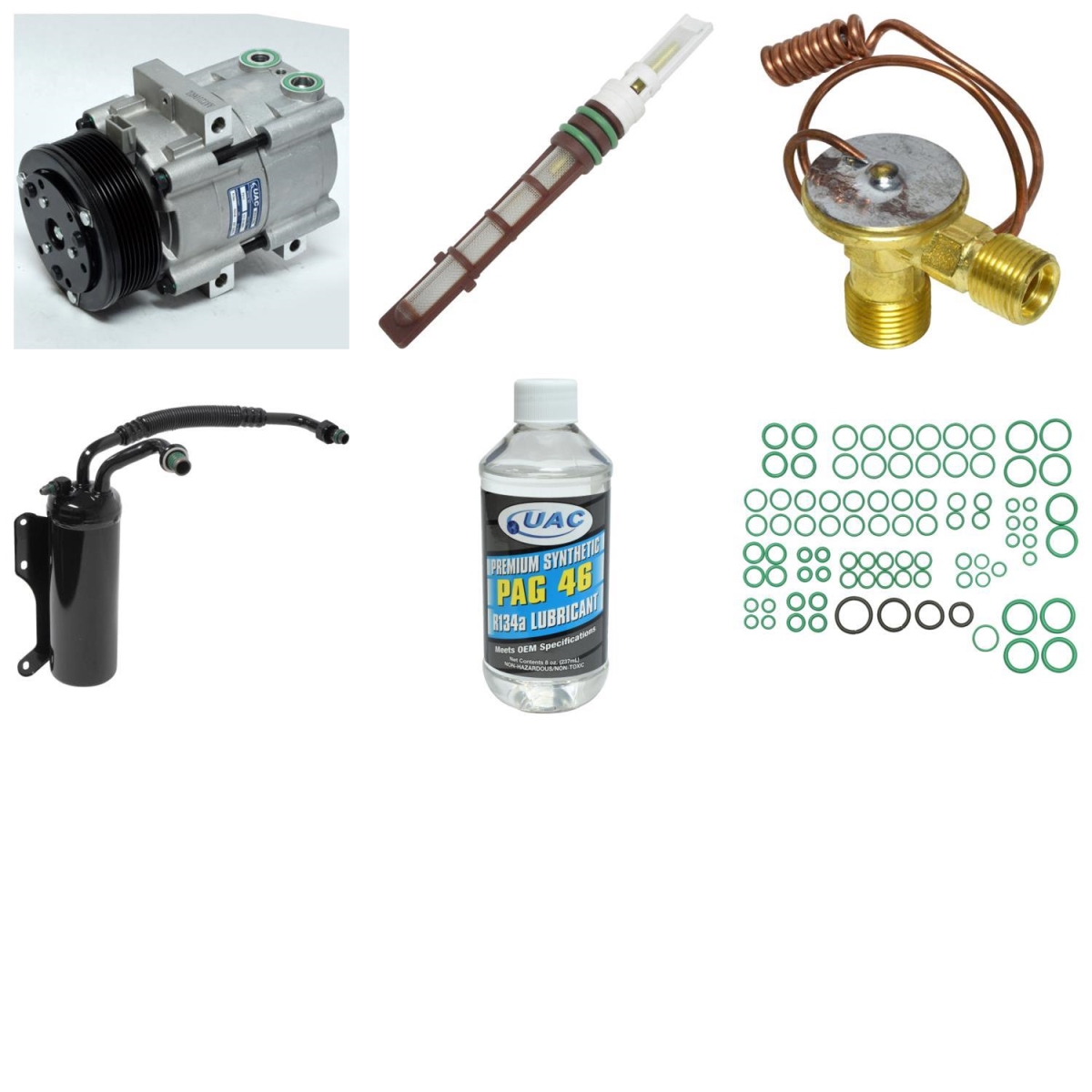 KT1560 Compressor & Component Kit for 1997-1998 Ford Econoline Super Duty