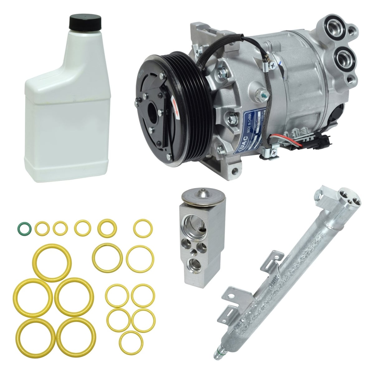 KT1280 Air Conditioners Compressor & Component Kit for 2005-2007 Volvo XC90