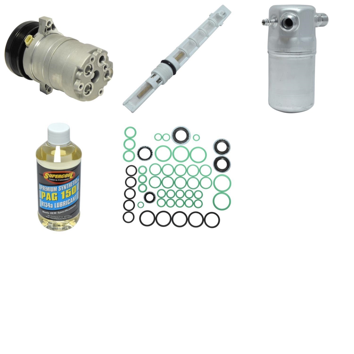 KT3294 Compressor & Component Kit for 1994 Cadillac DeVille Base