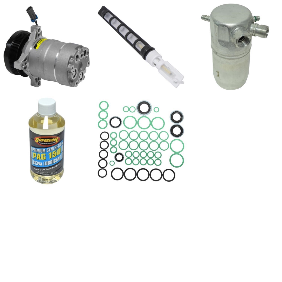 KT3299 Compressor & Component Kit for 1994-1996 Cadillac Fleetwood