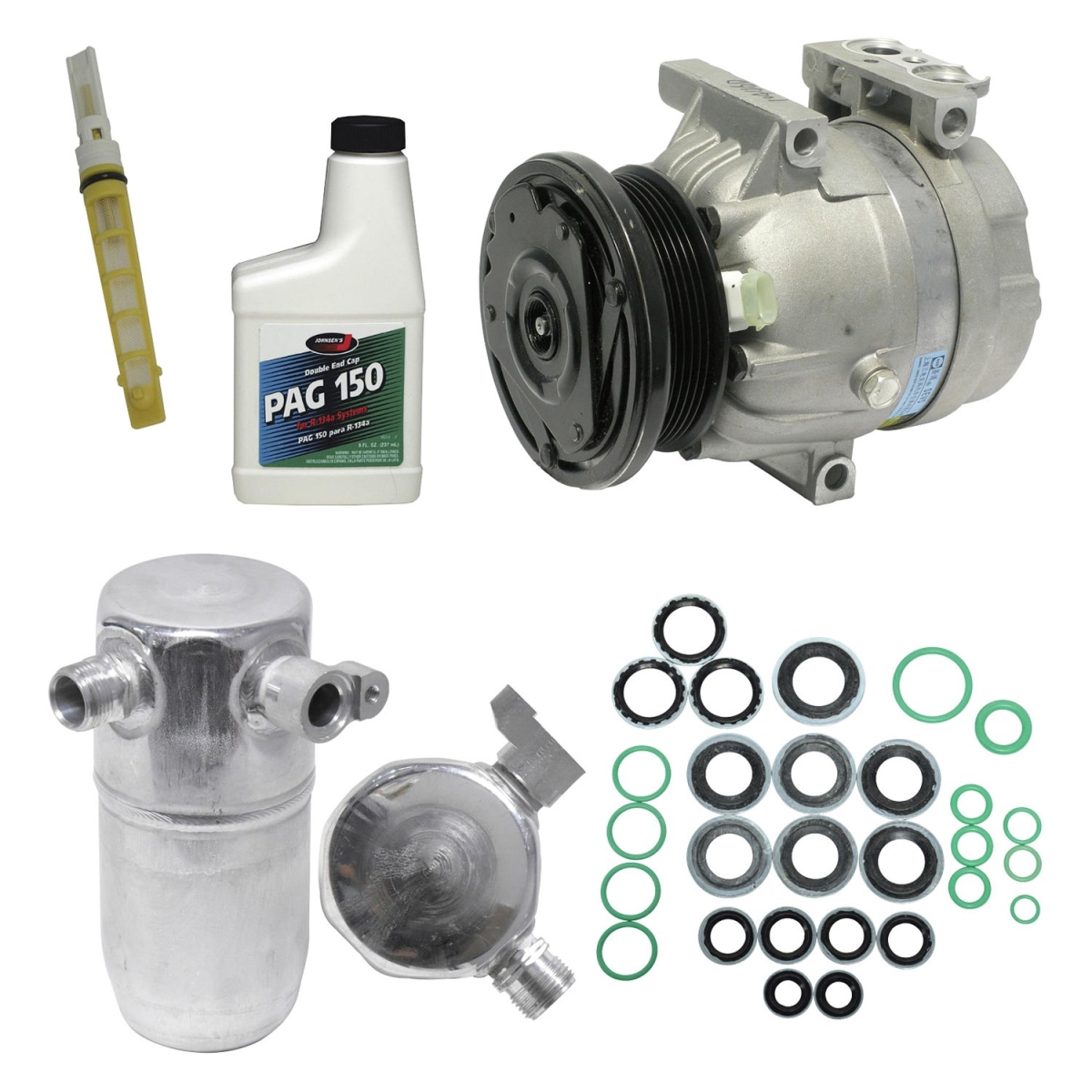 KT3678 Air Conditioners Compressor & Component Kit for 2002-2005 Pontiac Grand Am