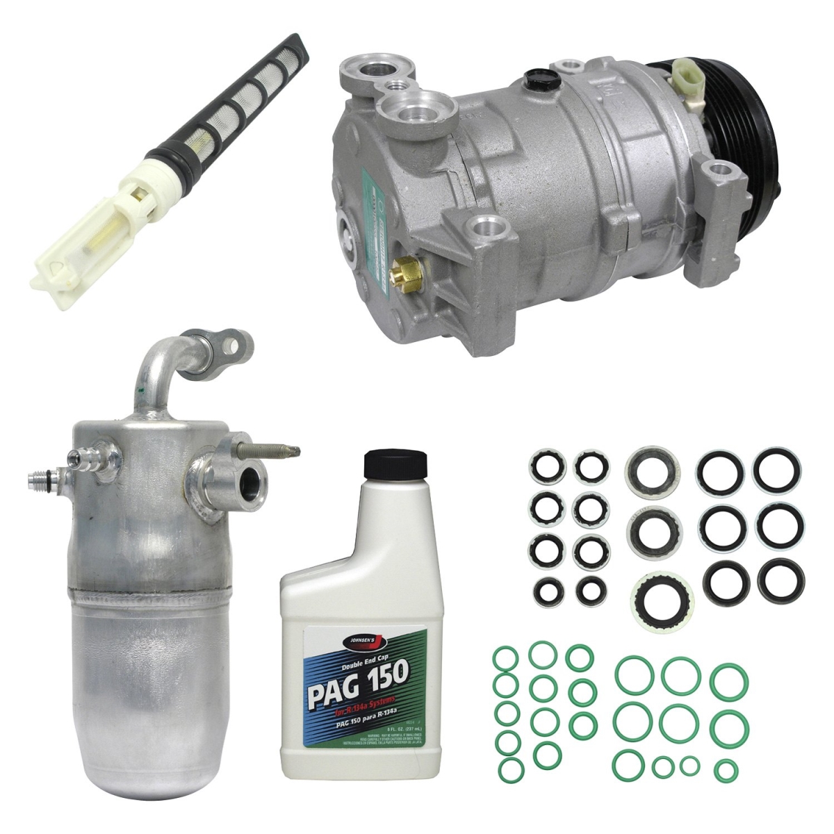 KT4205 Air Conditioners Compressor & Component Kit for 1999-2001 Chevrolet Silverado 1500