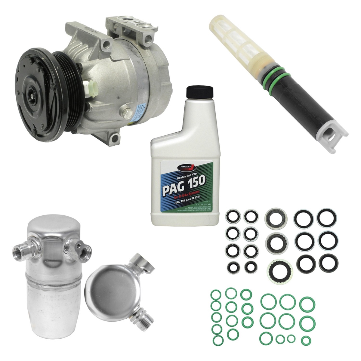 KT3680 Air Conditioners Compressor & Component Kit for 2000-2003 Chevrolet Impala