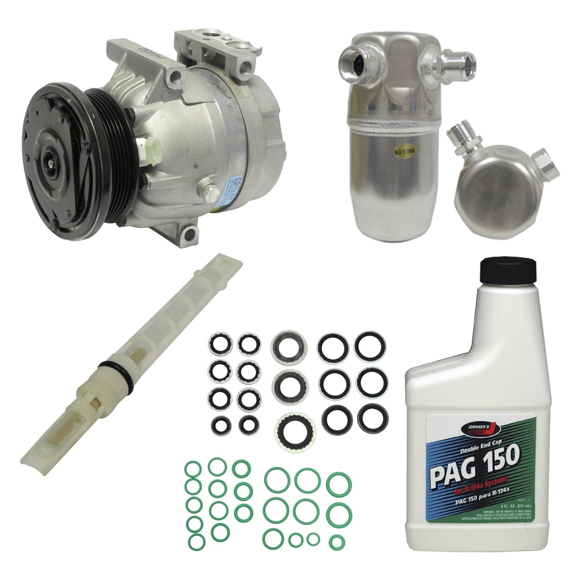 KT3669 Air Conditioners Compressor & Component Kit for 1996-1997 Chevrolet Monte Carlo LS