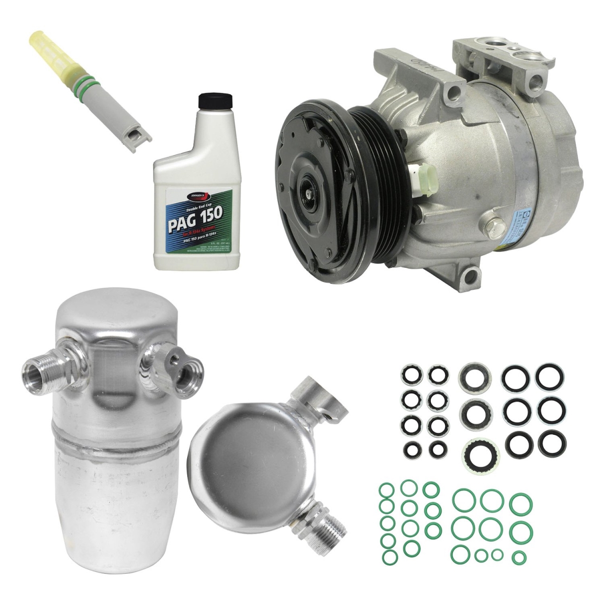 KT3648 Air Conditioners Compressor & Component Kit for 2000-2003 Chevrolet Impala