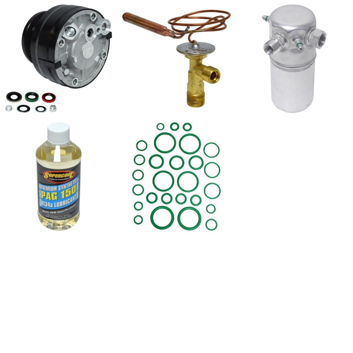 KT2385 Compressor & Component Kit for 1990 Chevrolet R1500 Suburban