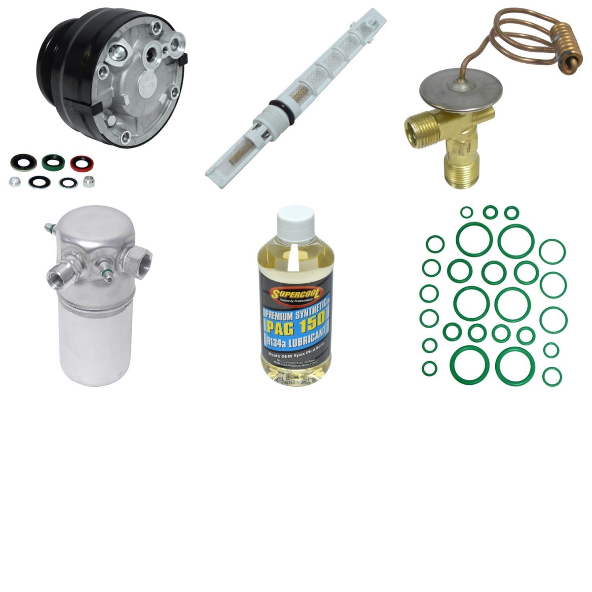 KT2386 Compressor & Component Kit for 1989-1991 Chevrolet R1500 Suburban