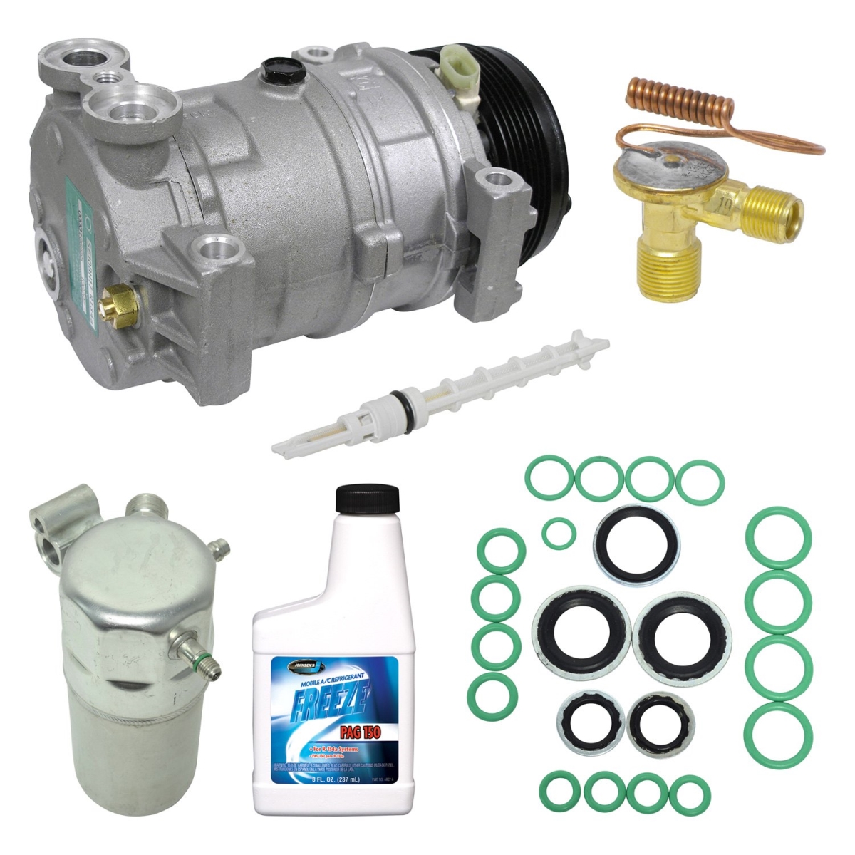 KT3220 Air Conditioners Compressor & Component Kit for 1998-1999 Chevrolet Express 1500