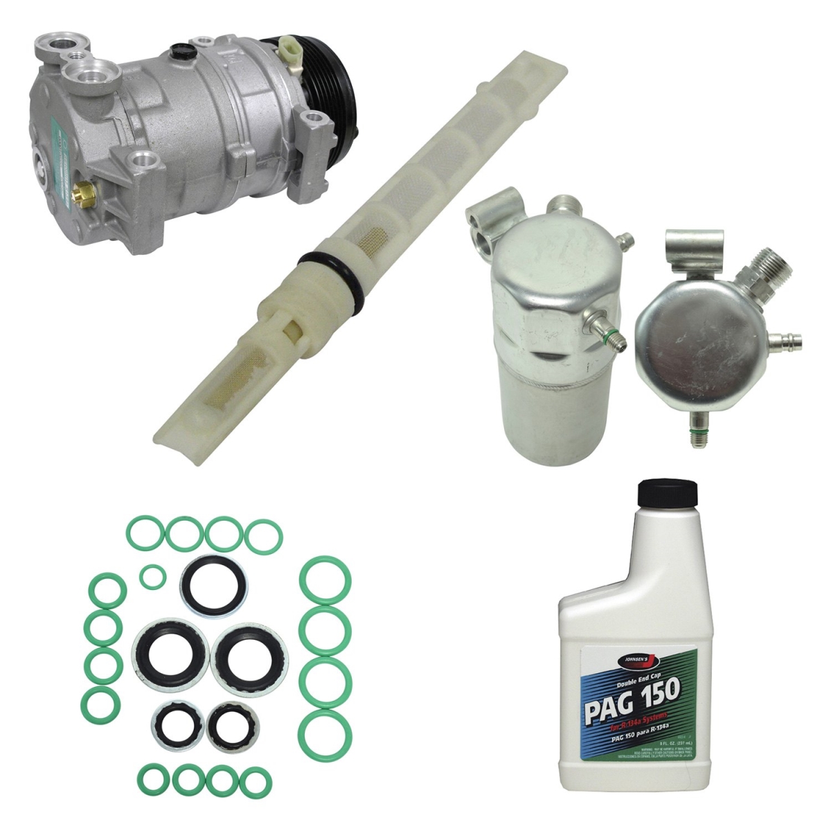 KT3221 Air Conditioners Compressor & Component Kit for 1998-1999 Chevrolet Express 1500
