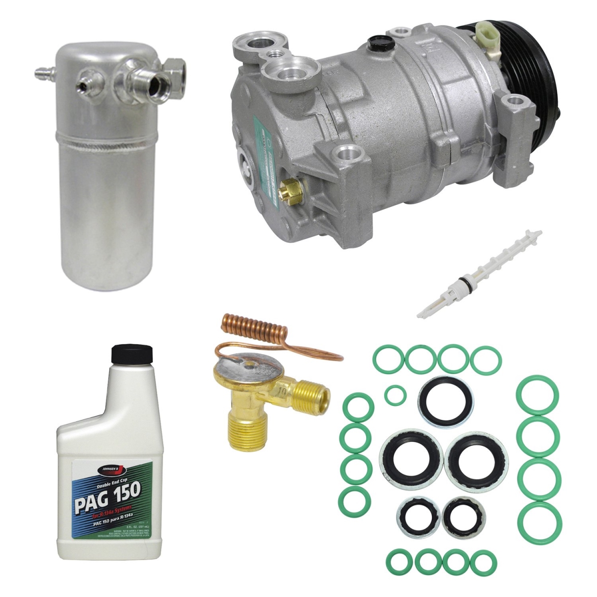 KT3236 Air Conditioners Compressor & Component Kit for 1998 Chevrolet Express 1500