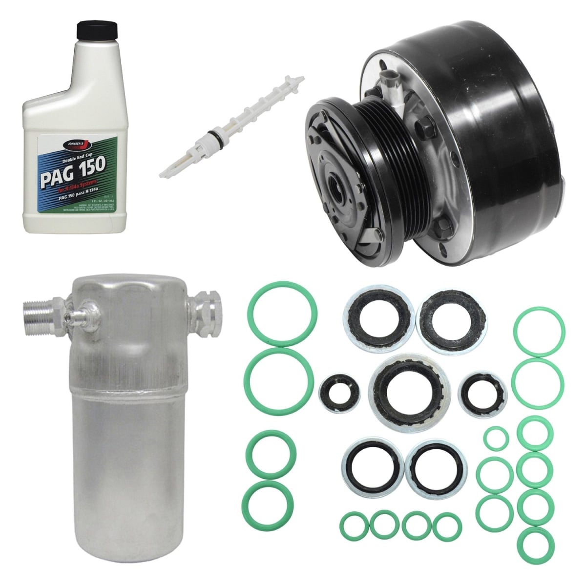 KT2280 Air Conditioners Compressor & Component Kit for 1992-1993 Chevrolet S10