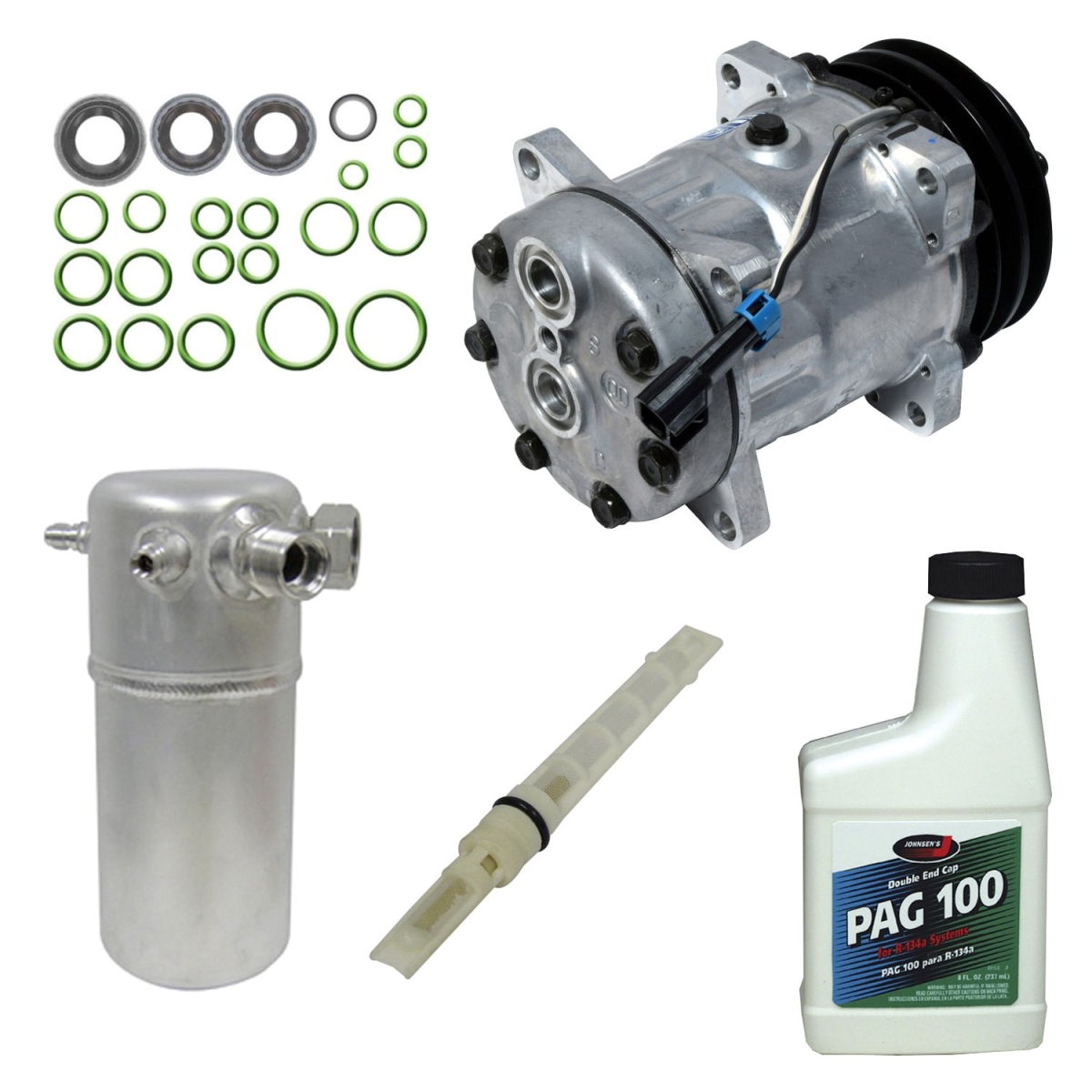 KT4638 Air Conditioners Compressor & Component Kit for 1994-1995 Chevrolet P30