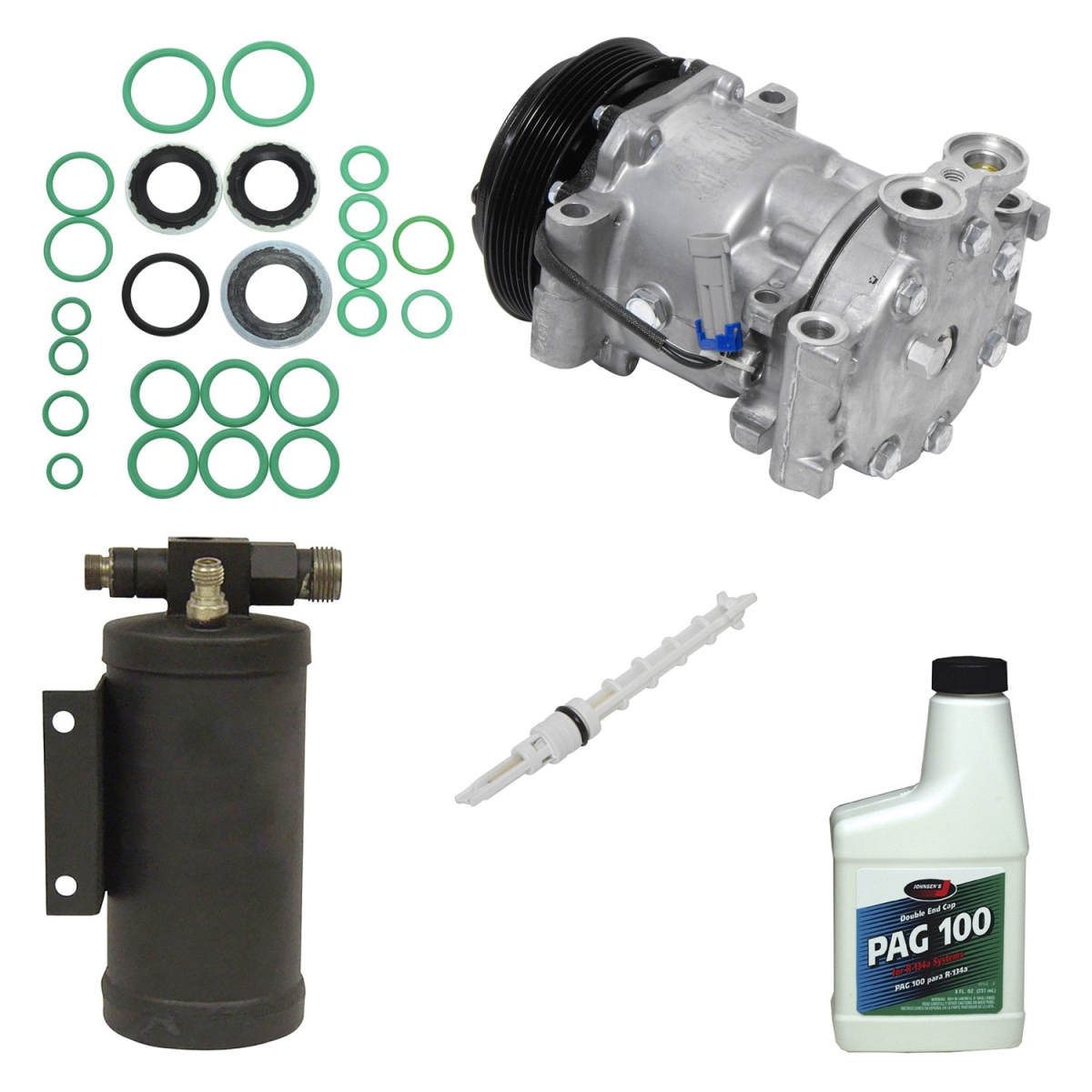 KT4208 Air Conditioners Compressor & Component Kit for 1997 Chevrolet P30