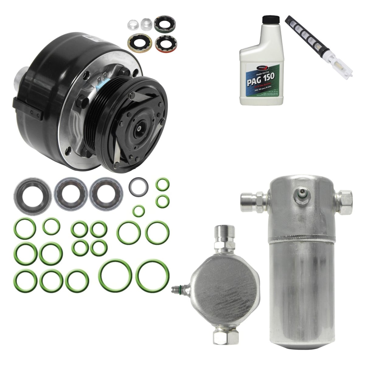KT2361 Air Conditioners Compressor & Component Kit for 1992 Chevrolet C1500 Suburban