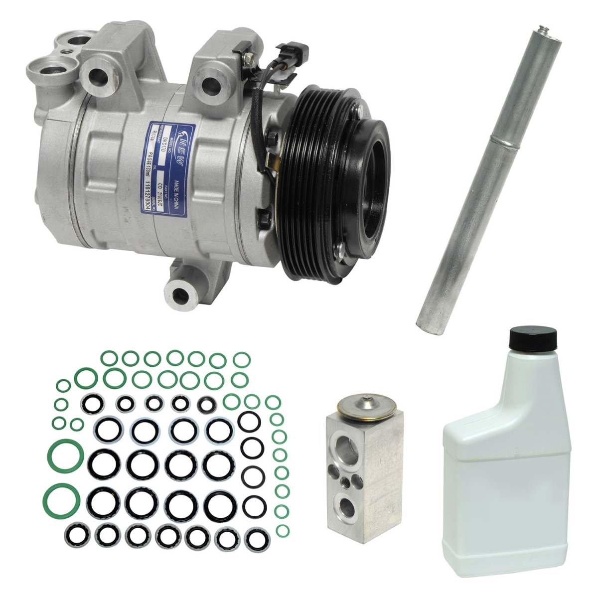 KT1132 Air Conditioners Compressor & Component Kit for 2006-2007 Chevrolet Equinox