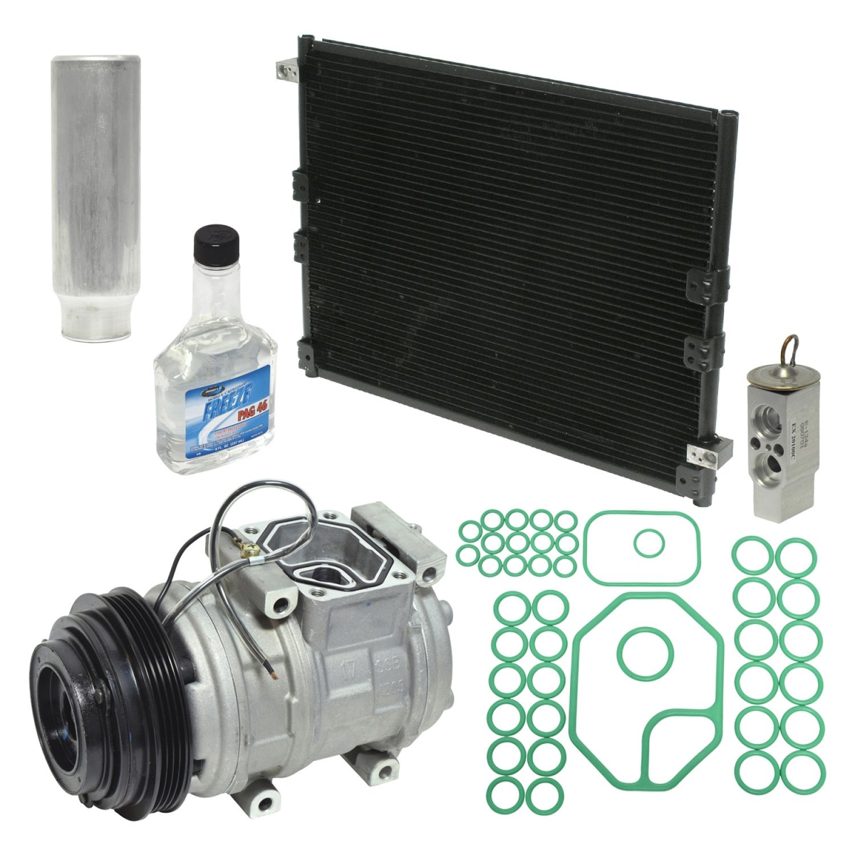 KT3849A Air Conditioners Compressor & Component Kit for 1996-2000 Toyota 4Runner