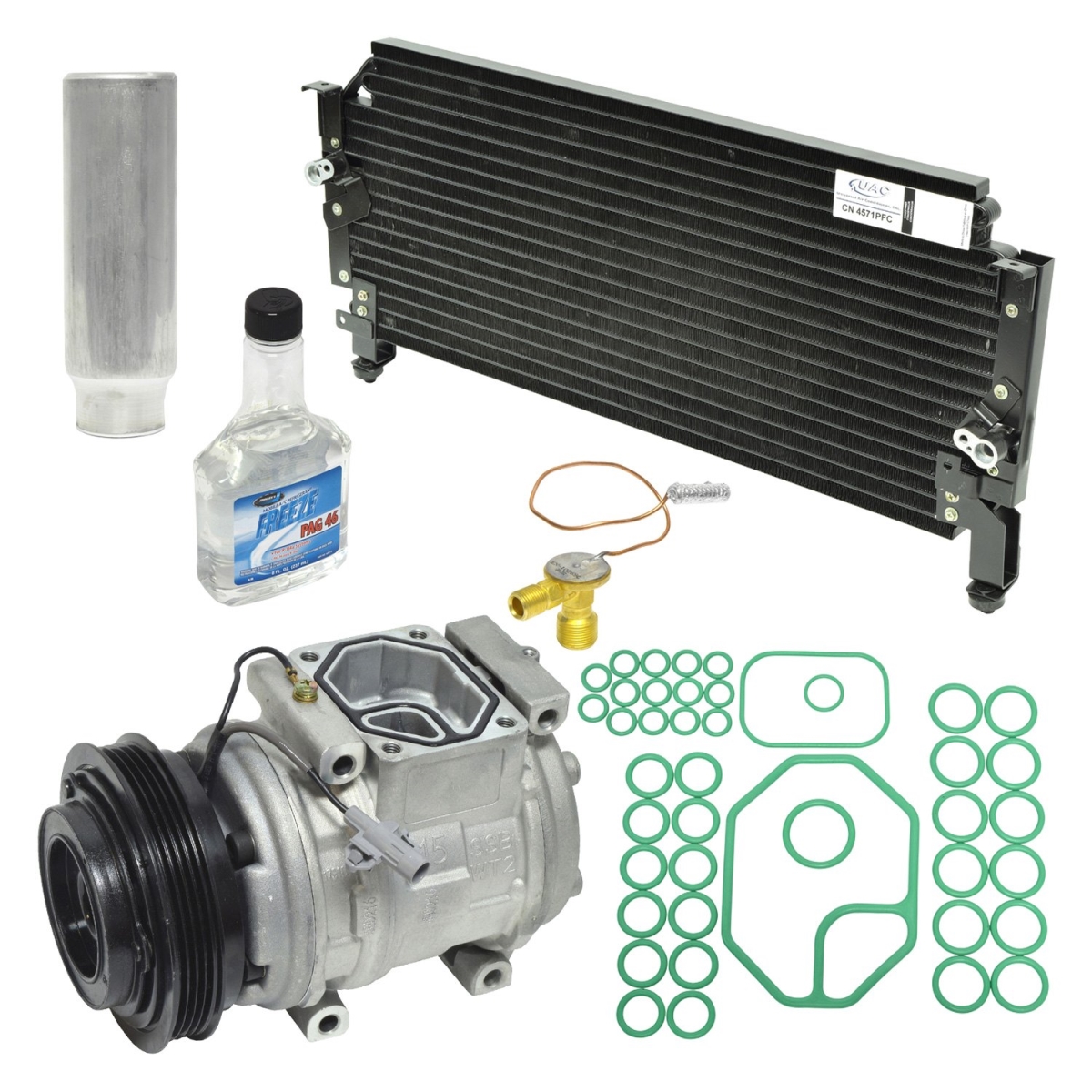 KT3922A Air Conditioners Compressor & Component Kit for 1995 Toyota T100