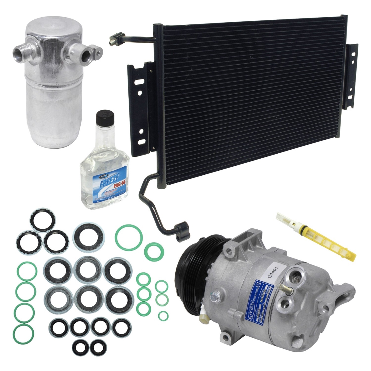 KT3782A Air Conditioners Compressor & Component Kit for 2002-2004 Pontiac Grand Am