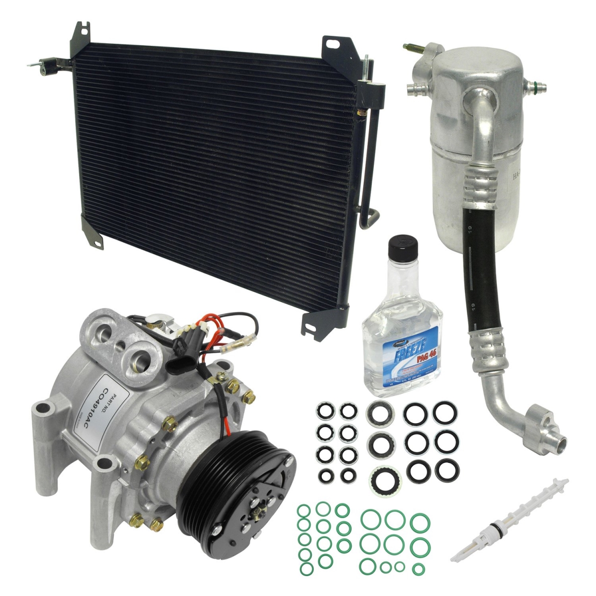 KT4415A Air Conditioners Compressor & Component Kit for 2002 Chevrolet Trailblazer Ext